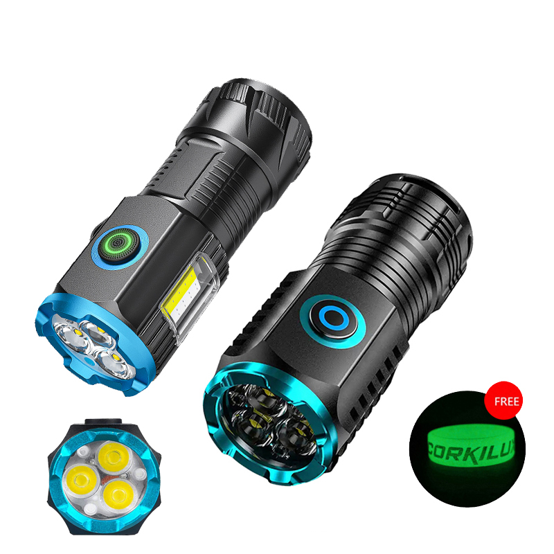 Edc (Every Day Carry - C타입 USB 충전식 포켓 미니 LED