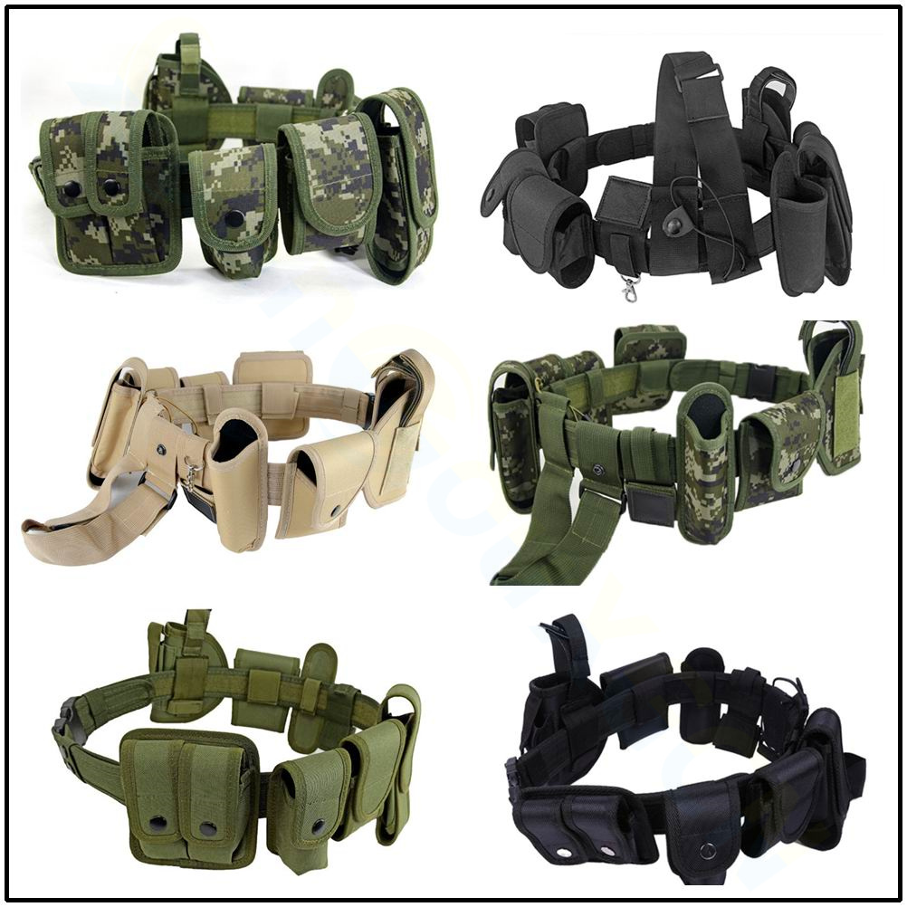 Edc Concealed Carry Belt - 야외 전술 벨트 세트 경찰 경비원