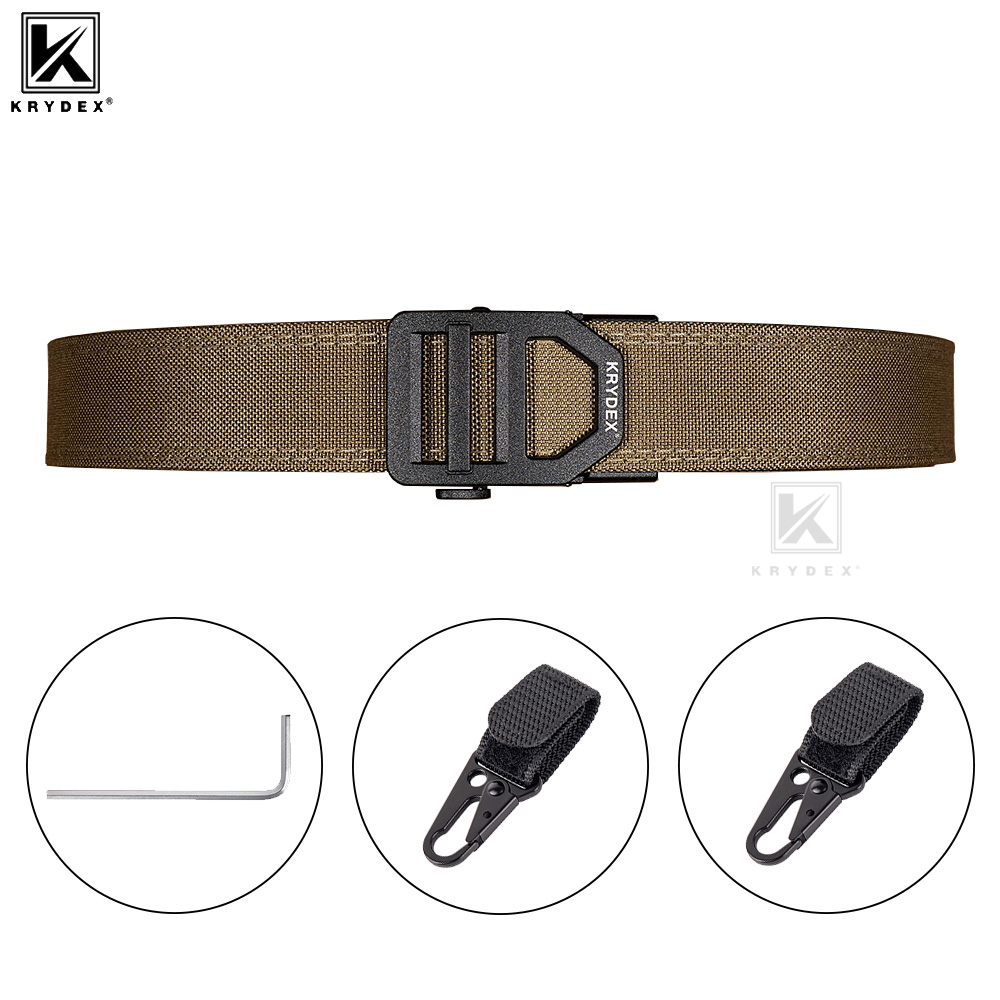 Edc Concealed Carry Belt - KRYDEX 1.5인치 전술용 헤비듀티 벨트 EDC