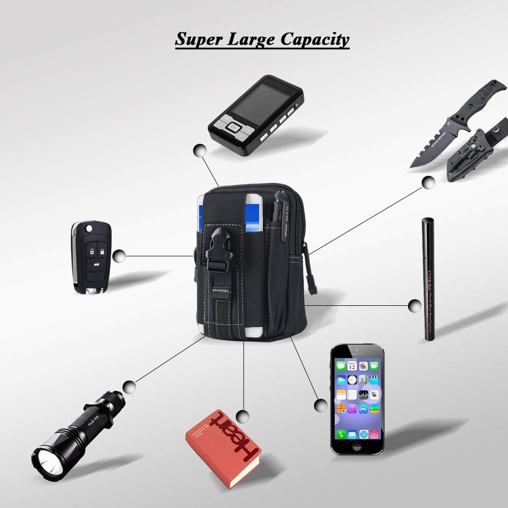 전술 몰리 벨트 파우치 군용 허리 가방 EDC 도구 주 - Edc Concealed Carry Belt 리뷰 및 가격