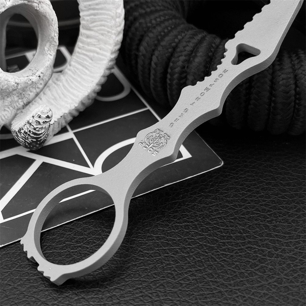 고정날 생존 나이프, 440C 스틸 블레이드 올스틸 핸 - Edc Fixed Blade Deep Carry 리뷰 및 가격