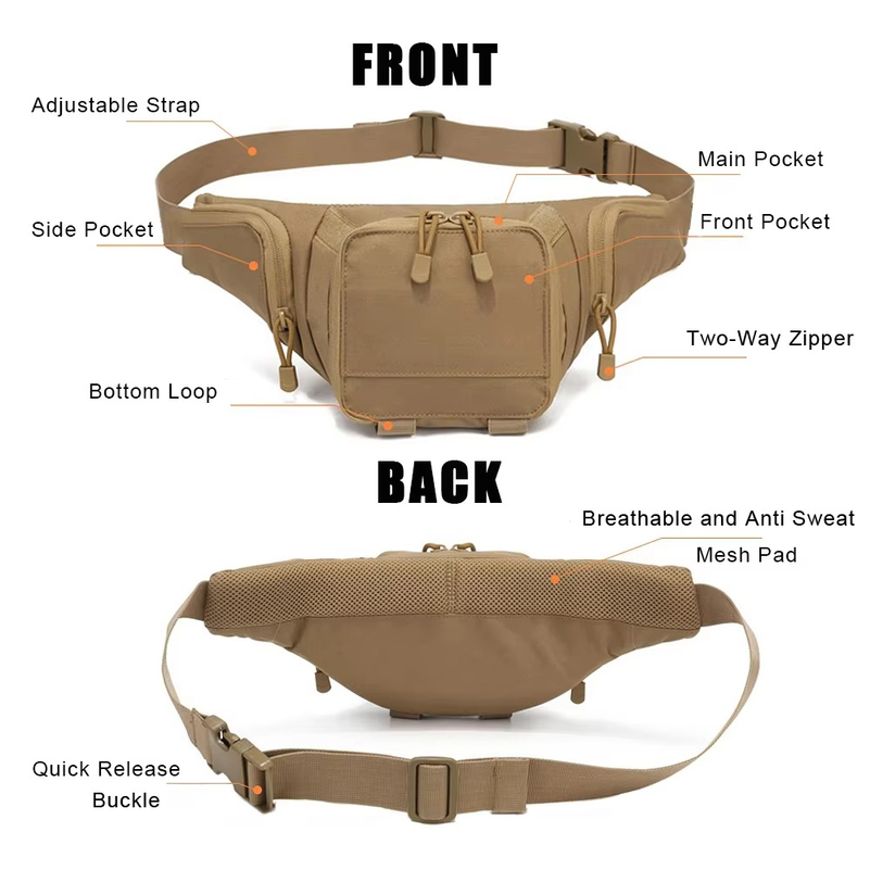 남성용 스포츠 힙색, 은닉형 휴대용 허리 가방, CCW - Edc Concealed Carry Belt 리뷰 및 가격
