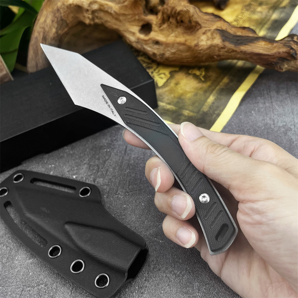 키리 휴대용 EDC 고정날 나이프 풀탱 8Cr13Mov - Edc Fixed Blade Deep Carry 리뷰 및 가격
