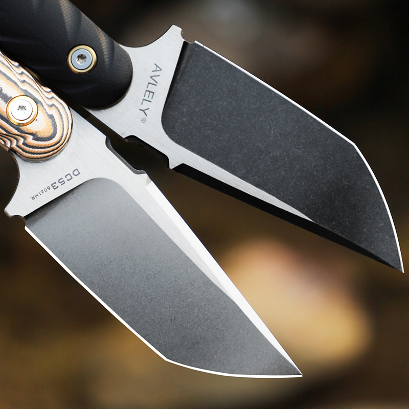 고경도 DC53 강철 직선 날칼; 야외 하이킹 및 캠핑 - Edc Fixed Blade Deep Carry 리뷰 및 가격