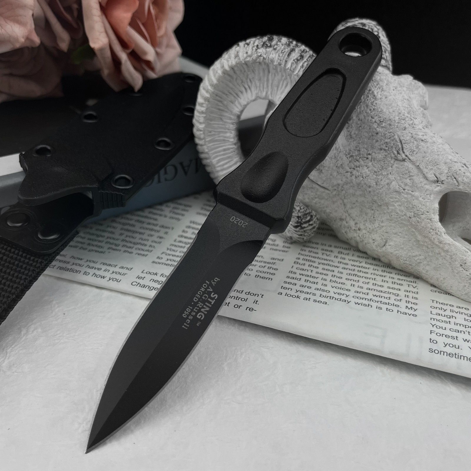다용도 고정날 나이프 8Cr13MoV 스틸 아웃도어 캠 - Edc Everyday Carry Gear 리뷰 및 가격